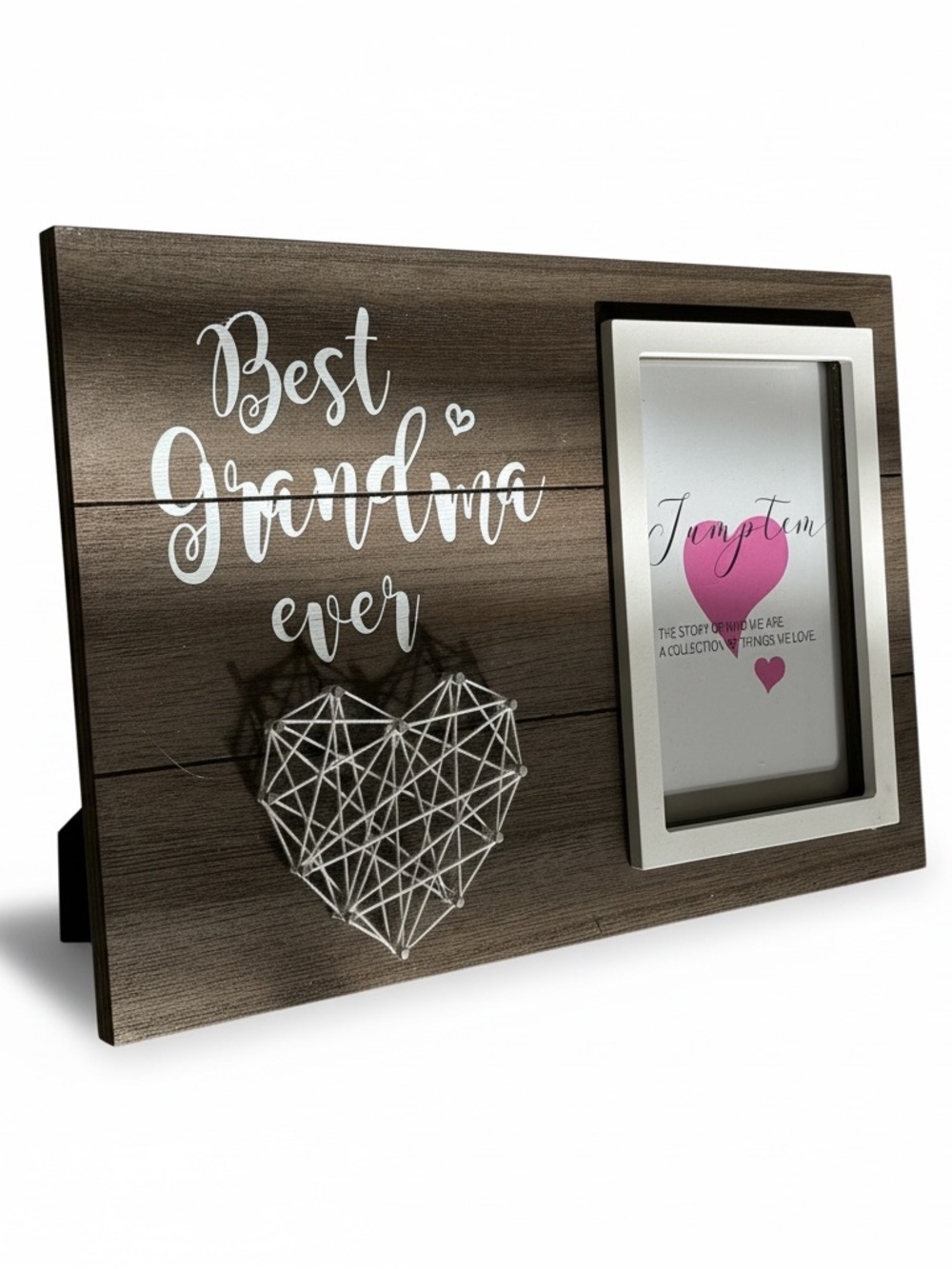 🩷💙”Jumptem” Best Grandma Ever Brown Photo Frame💙🩷